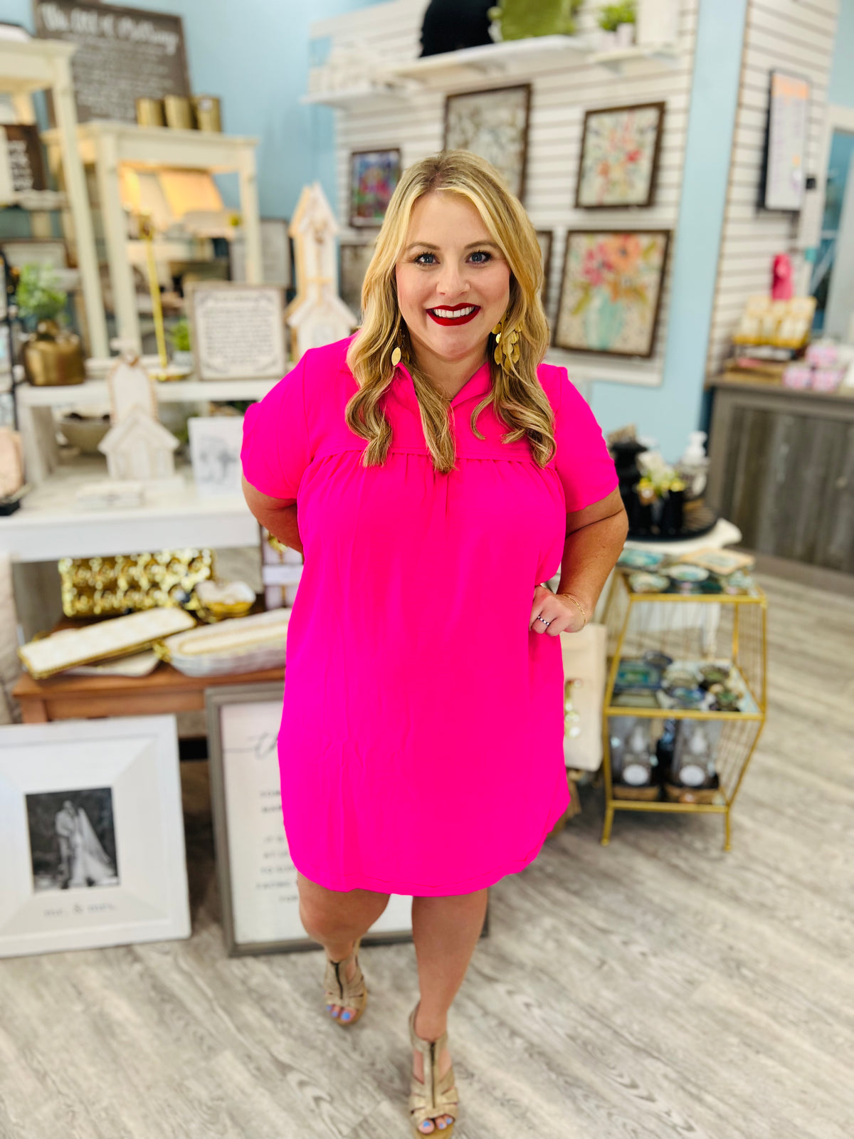 H9991 Dress — Ballyhoo Boutique and Gift