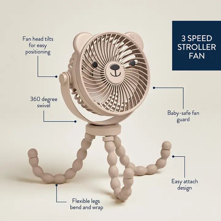 Itzy Breeze Stroller Fan - Ballyhoo Boutique and Gift