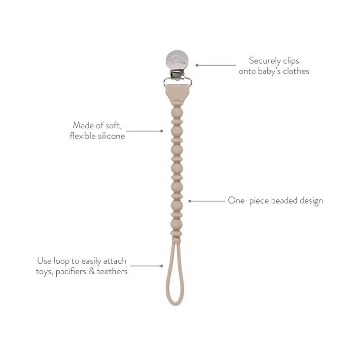 Itzy Silicon Pacifier Clips - Ballyhoo Boutique and Gift