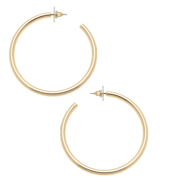 Ivy Hoop Earrings - Ballyhoo Boutique and Gift