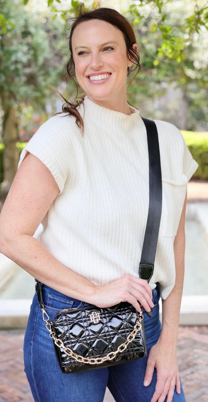 Jace Quilted Crossbody - Ballyhoo Boutique and Gift