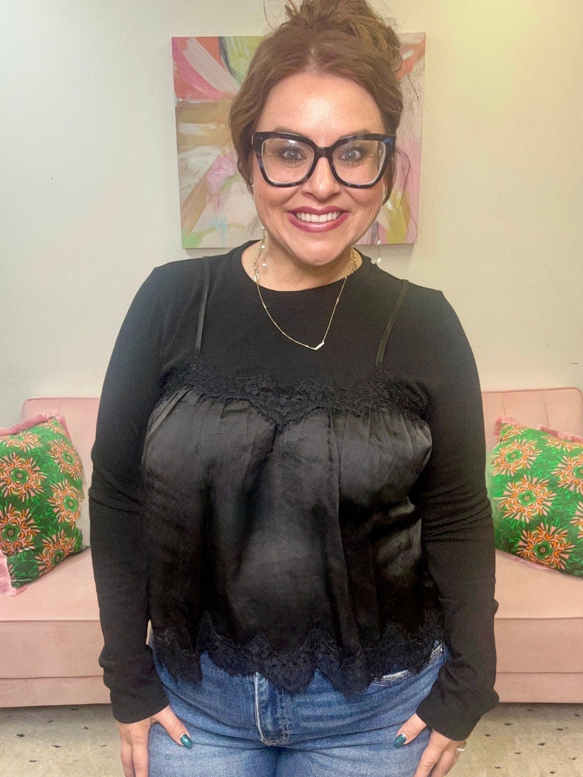 Jess Cami Top - Ballyhoo Boutique and Gift