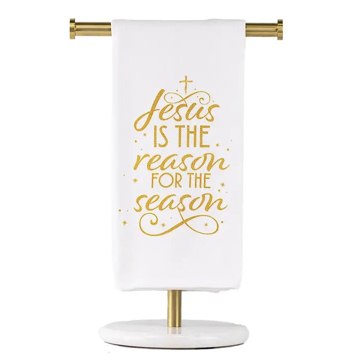 Jesus is Reason Hand Towel - Ballyhoo Boutique and Gift