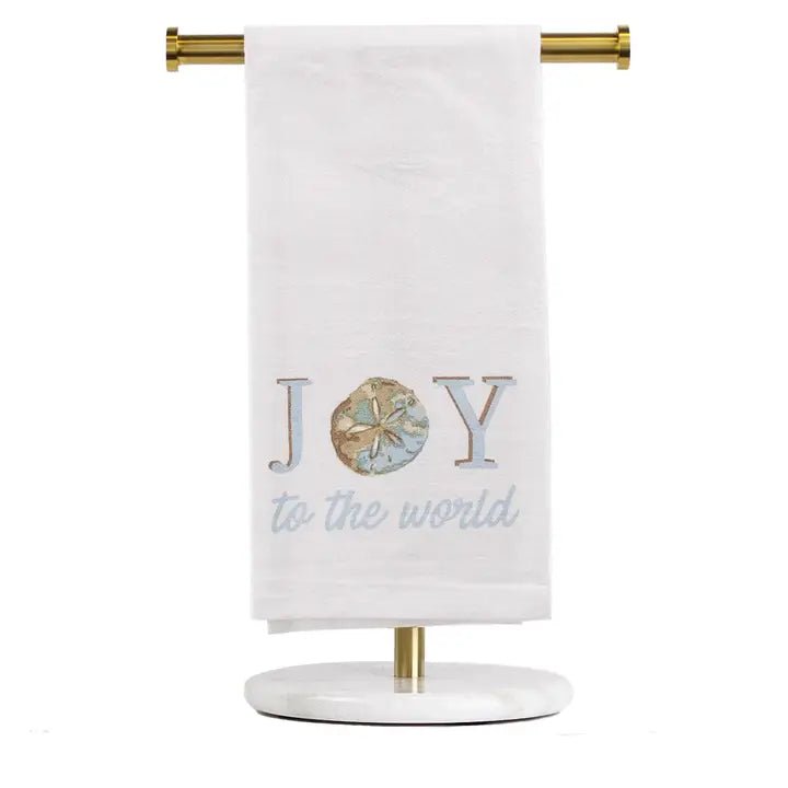 Joy Sand Dollar Hand Towel - Ballyhoo Boutique and Gift