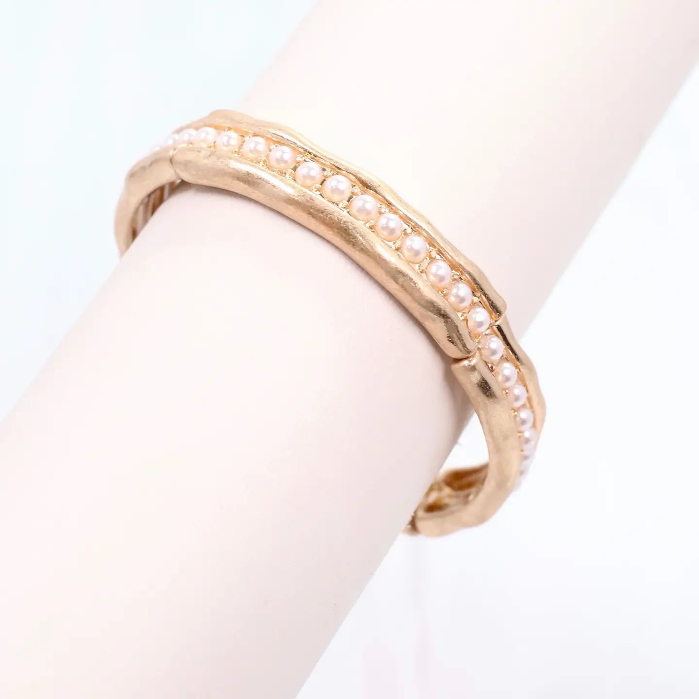 Katarina Stretch Pearl Bracelet - Ballyhoo Boutique and Gift