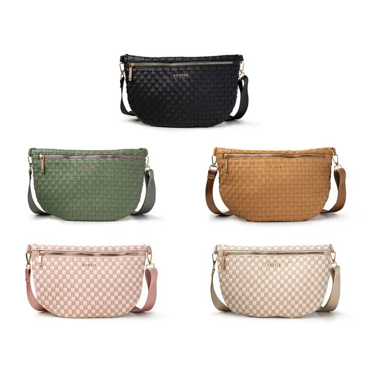 Kedzie Woven Crossbody - Ballyhoo Boutique and Gift