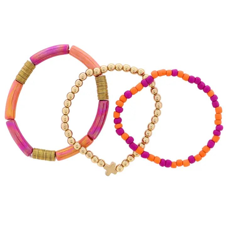 Kids Beaded Bracelet Sets - Ballyhoo Boutique and Gift