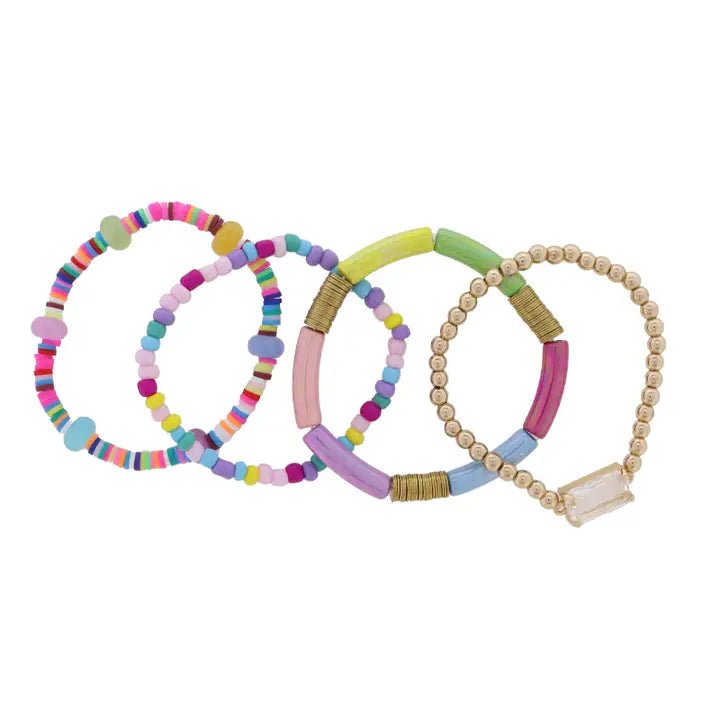 Kids Bracelets S/4 - Ballyhoo Boutique and Gift