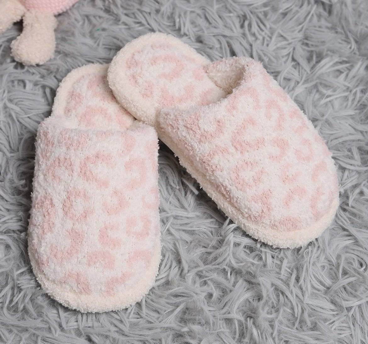 Kids Leopard Luxury Soft Slippers - Ballyhoo Boutique and Gift