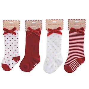 Knee High Baby Socks - Ballyhoo Boutique and Gift