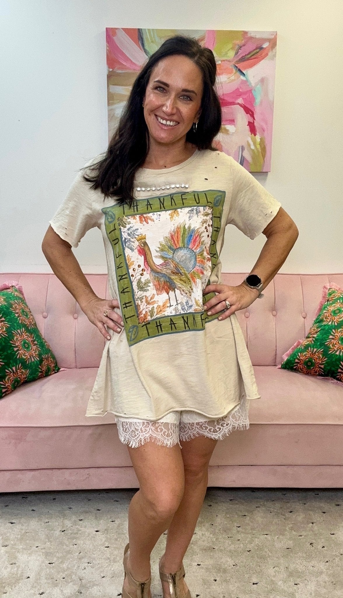 Lace Elegance Shorts - Ballyhoo Boutique and Gift