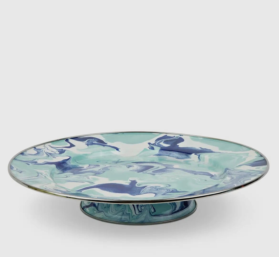 Lagoon Cake Plate - Ballyhoo Boutique and Gift