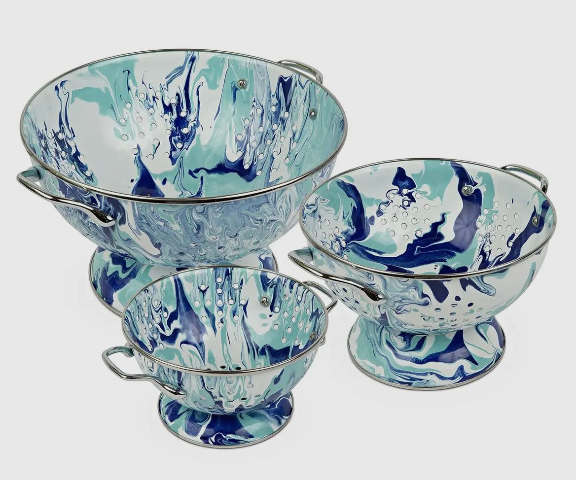 Lagoon Set of Colanders - Ballyhoo Boutique and Gift