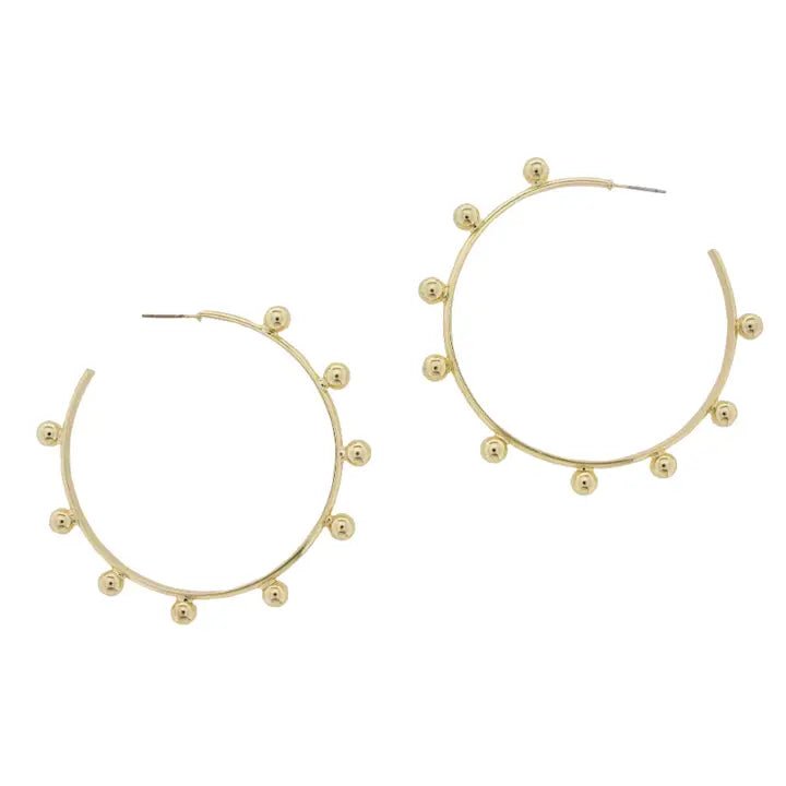 Large Bubble Hoop Earring - Ballyhoo Boutique and Gift