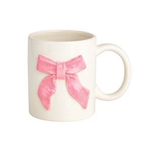 Large Pink Bow Mug - Ballyhoo Boutique and Gift