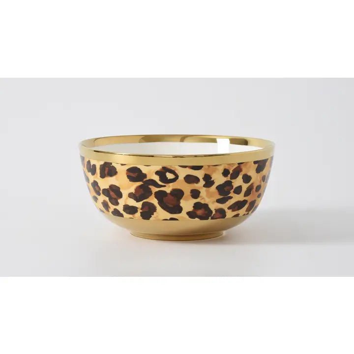 Leopard Medium Bowl - Ballyhoo Boutique and Gift