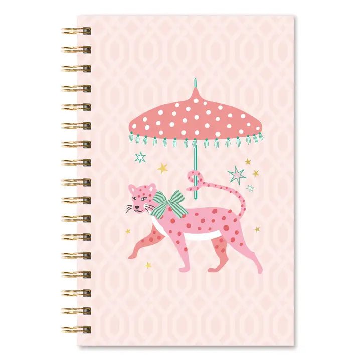 Leopard on Parade Spiral Notebook - Ballyhoo Boutique and Gift
