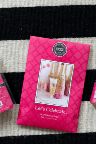 Let's Celebrate Sachet - Ballyhoo Boutique and Gift