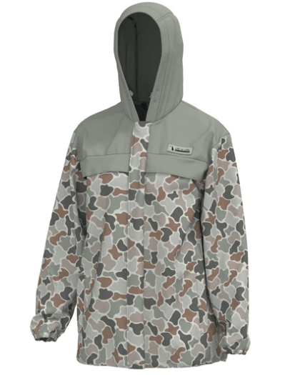 LG Camo Rain Jacket - Ballyhoo Boutique and Gift