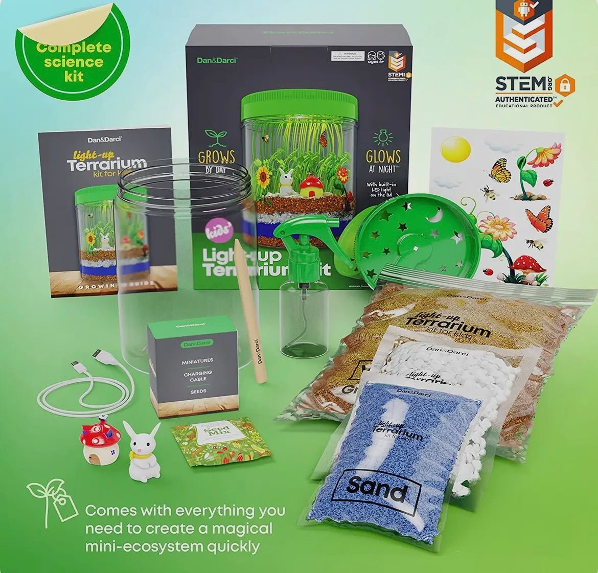 Light Up Terrarium Kit - Ballyhoo Boutique and Gift