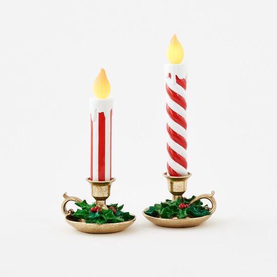 Lighted Christmas Candle - Ballyhoo Boutique and Gift