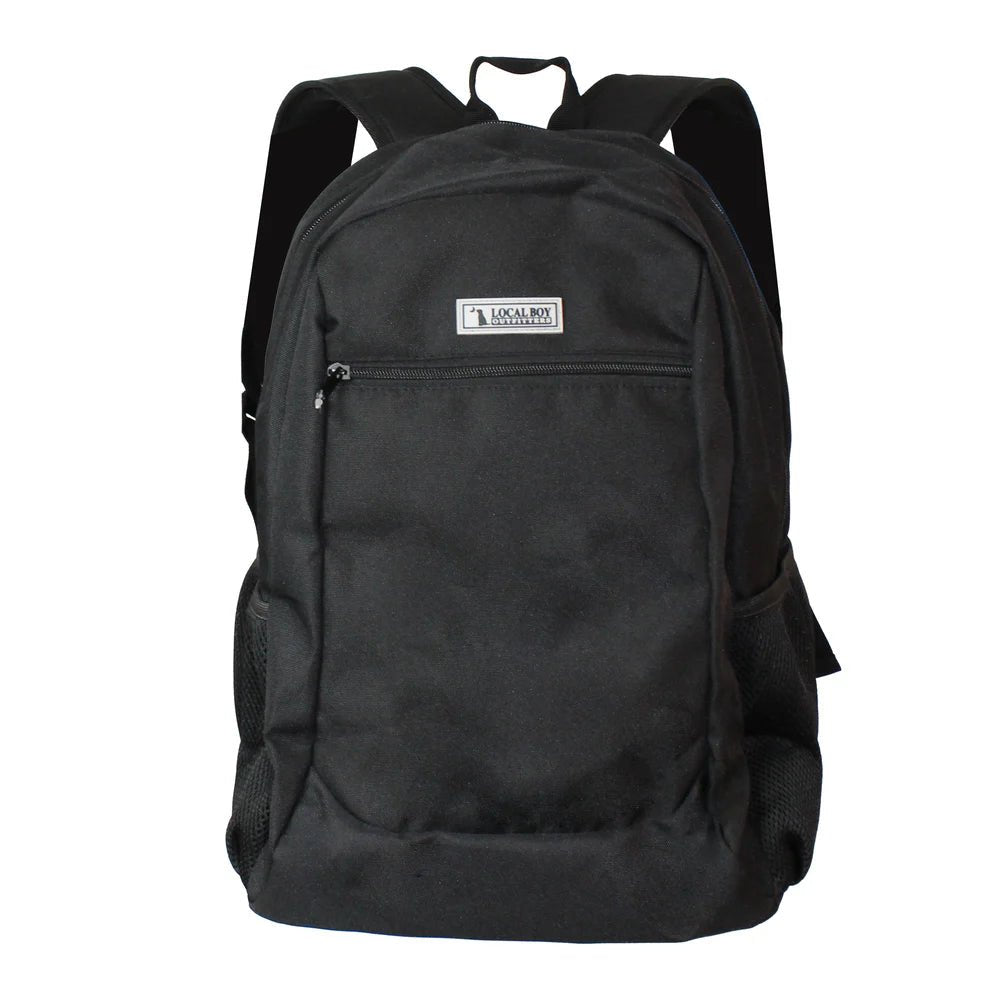 Local Boy Black Backpack - Ballyhoo Boutique and Gift