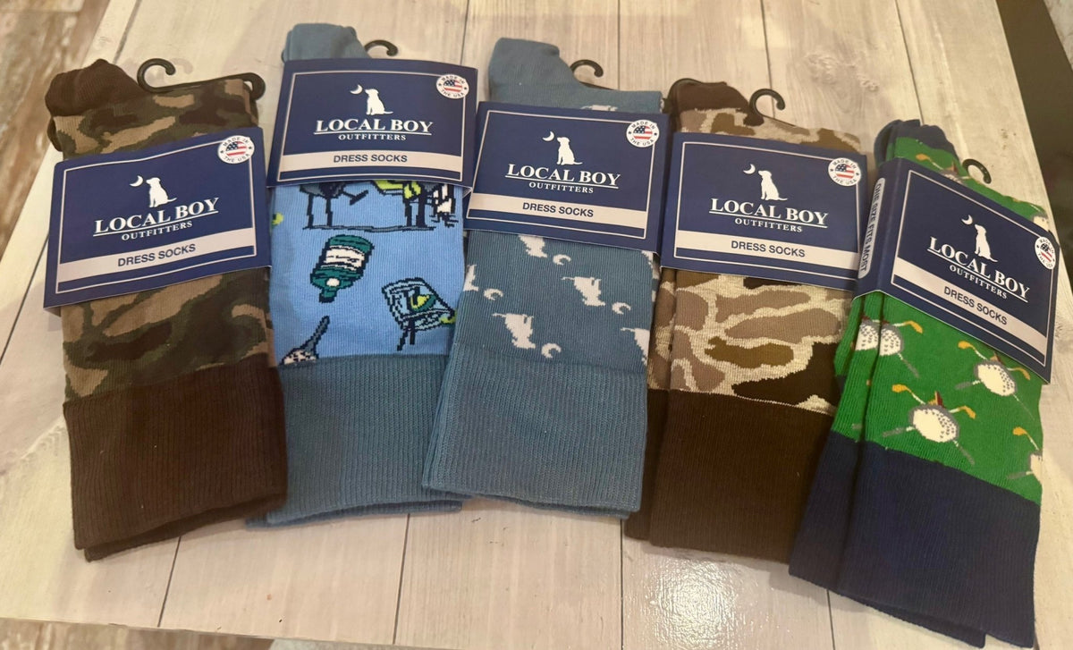 Local Boy Socks - Ballyhoo Boutique and Gift