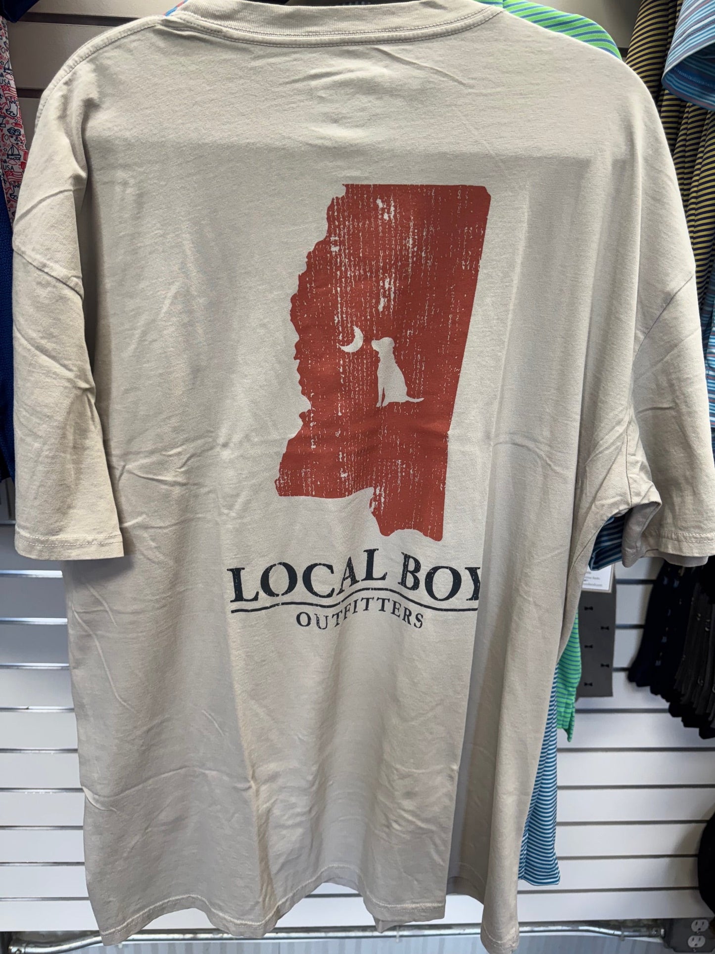 Local Boy State Tee - Ballyhoo Boutique and Gift