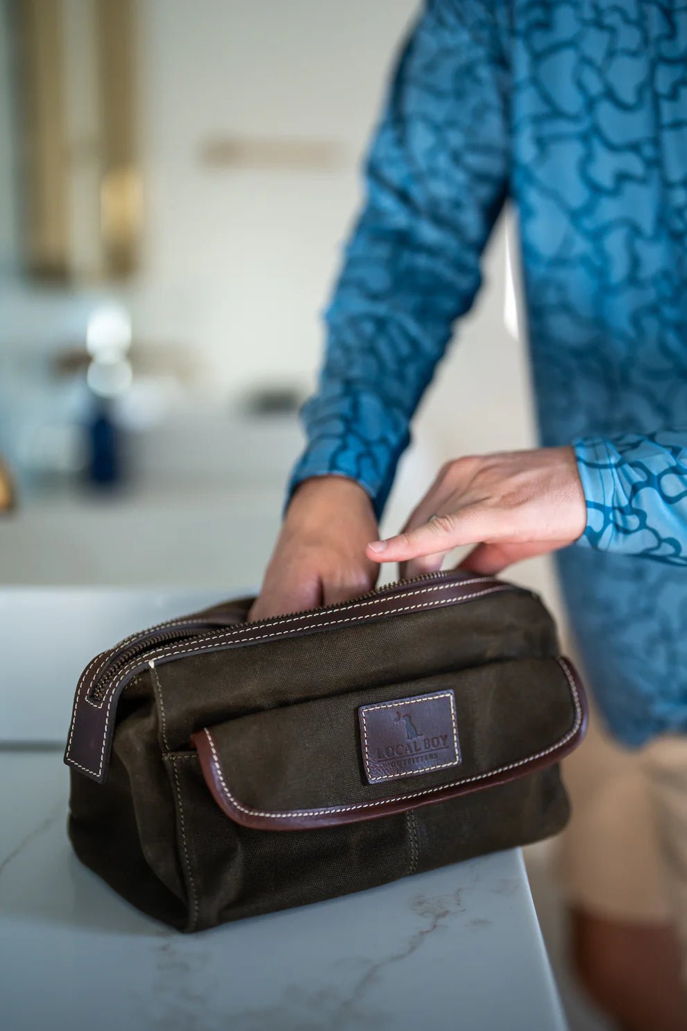 Local Boy Toiletry Bag - Ballyhoo Boutique and Gift