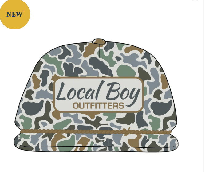 Local Boy Youth Rope Hat - Ballyhoo Boutique and Gift