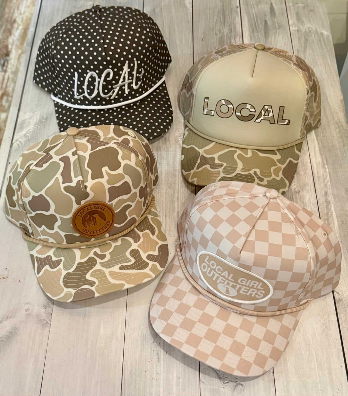 Local Girl Rope Hat - Ballyhoo Boutique and Gift