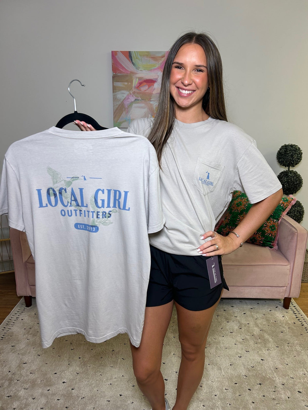 Local Girl SS graphic tees - Ballyhoo Boutique and Gift