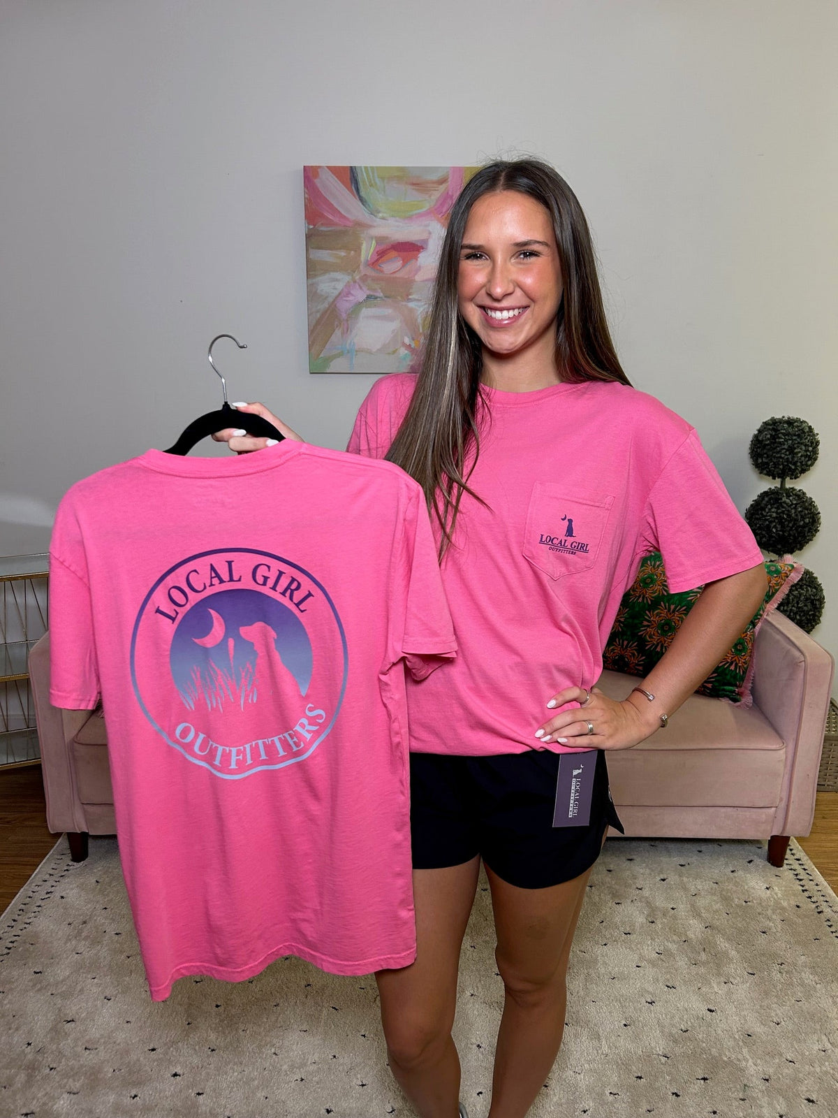 Local Girl SS graphic tees - Ballyhoo Boutique and Gift