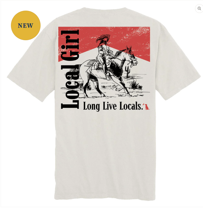 Local Girl Tee - Ballyhoo Boutique and Gift