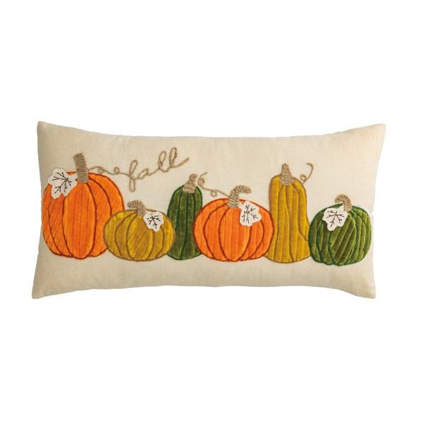 Long Corduroy Pumpkin Pillow - Ballyhoo Boutique and Gift