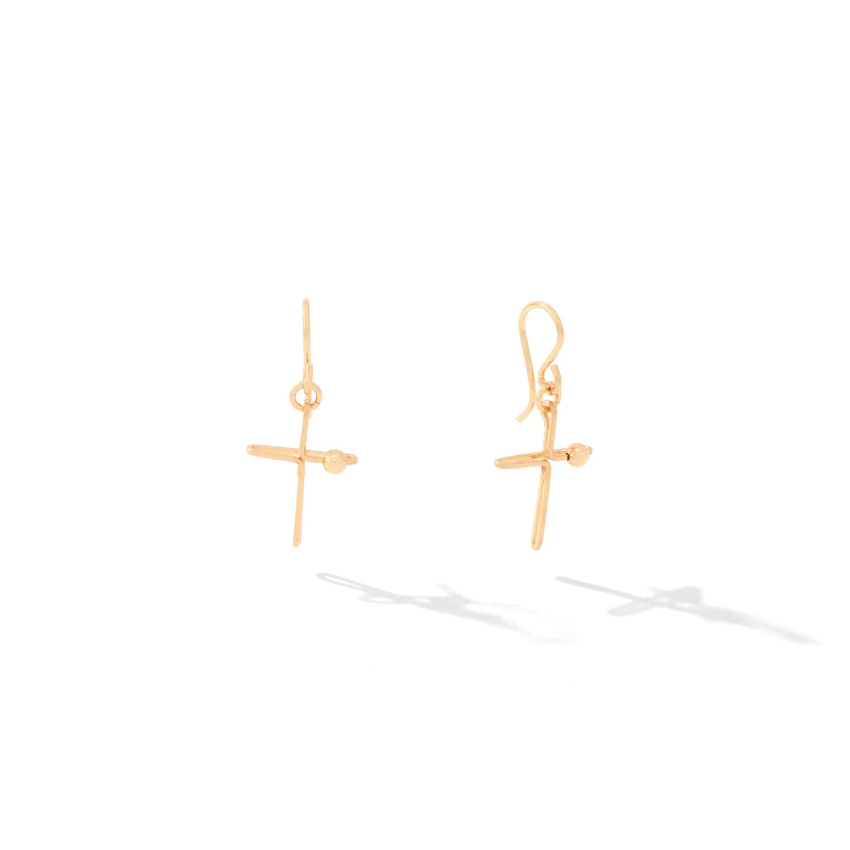 Love Lifted Me Earrings (Gold) - Ballyhoo Boutique and Gift