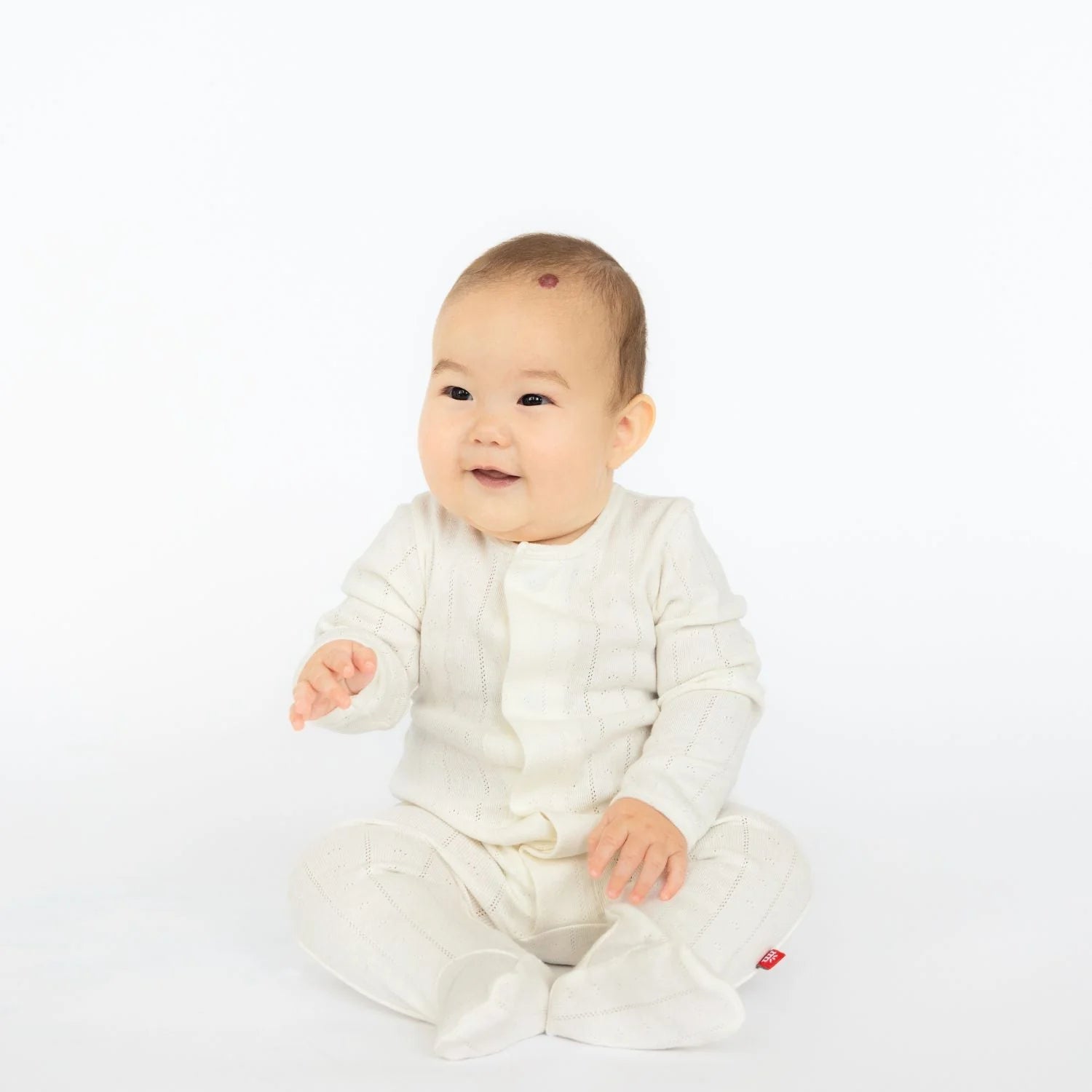 Love Lines Pointelle Footie - Ballyhoo Boutique and Gift