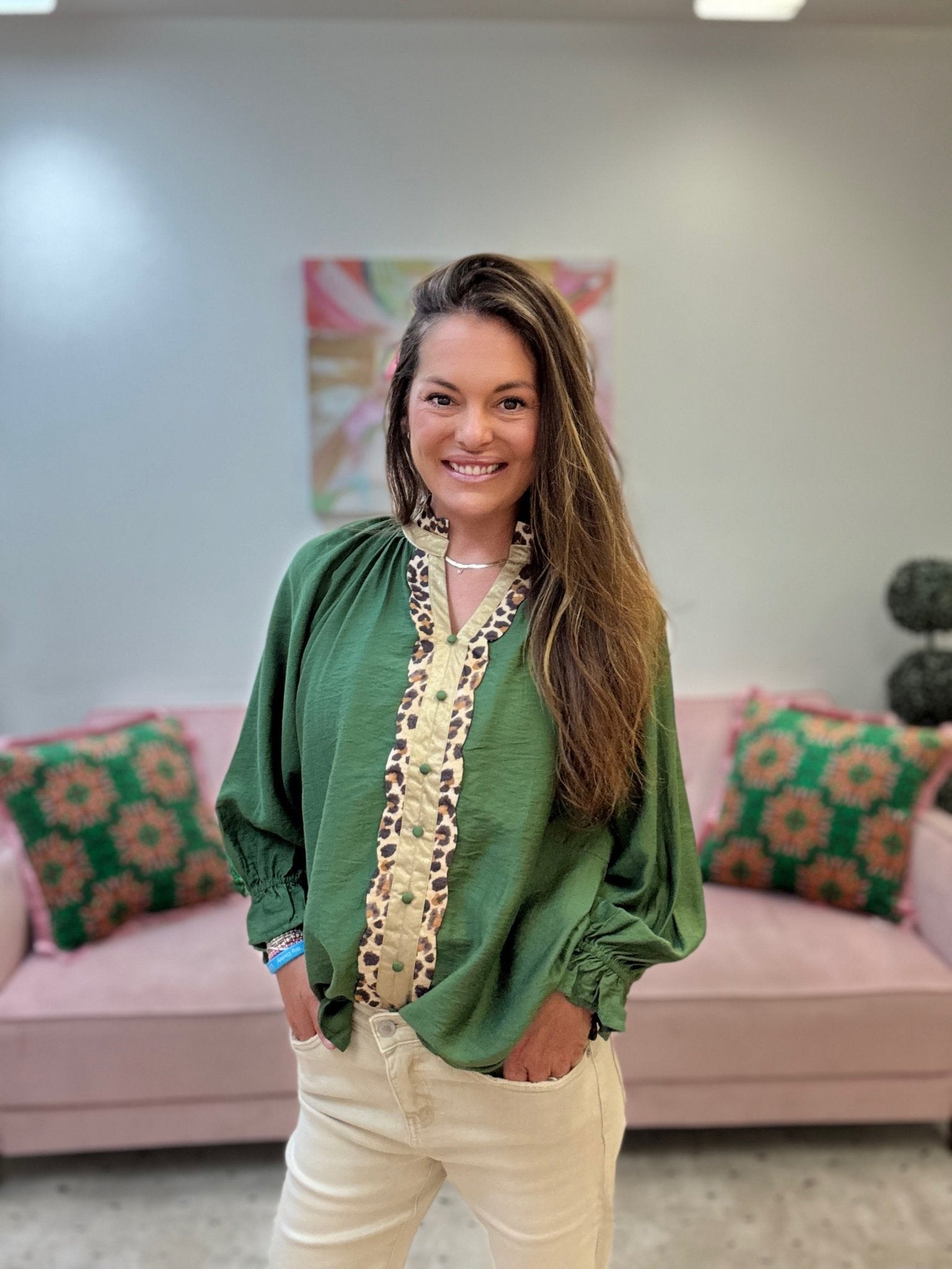 Loving Olive Top - Ballyhoo Boutique and Gift