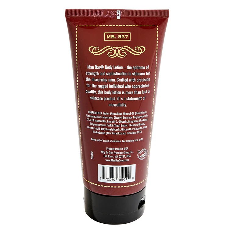 Man Bar Body Lotion - Ballyhoo Boutique and Gift
