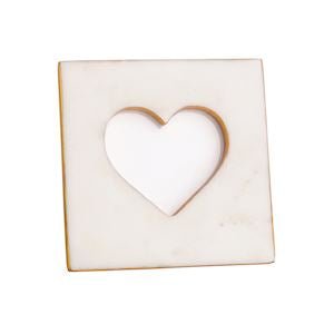 Marble Heart Frame - Ballyhoo Boutique and Gift