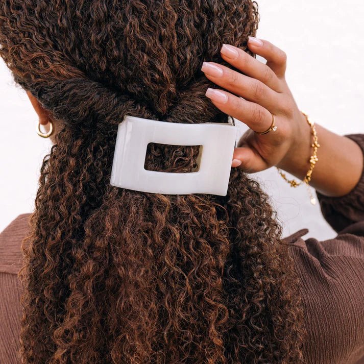 Medium Flat Rectangle Clips - Ballyhoo Boutique and Gift