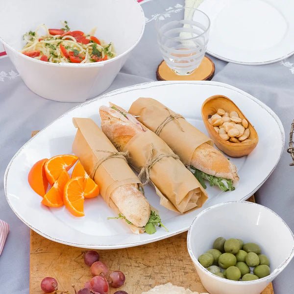 Melamine Large Oval Platter - Ballyhoo Boutique and Gift
