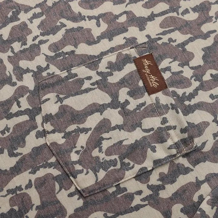 Men's Camo Performance Tee - Ballyhoo Boutique and Gift