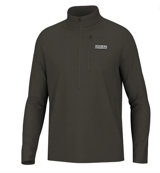 Men's Waffle Half Zip - Ballyhoo Boutique and Gift