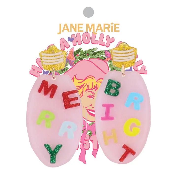 Merry & Bright Light Bulb Earring - Ballyhoo Boutique and Gift