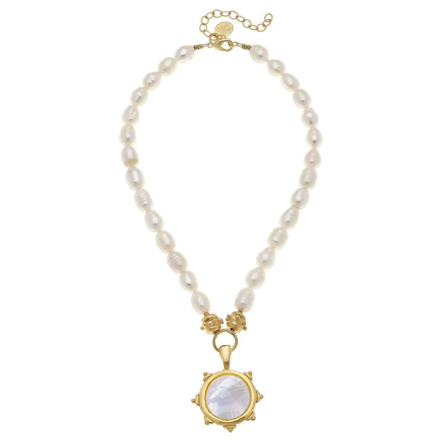 Mother of Pearl Florence Necklace - Ballyhoo Boutique and Gift