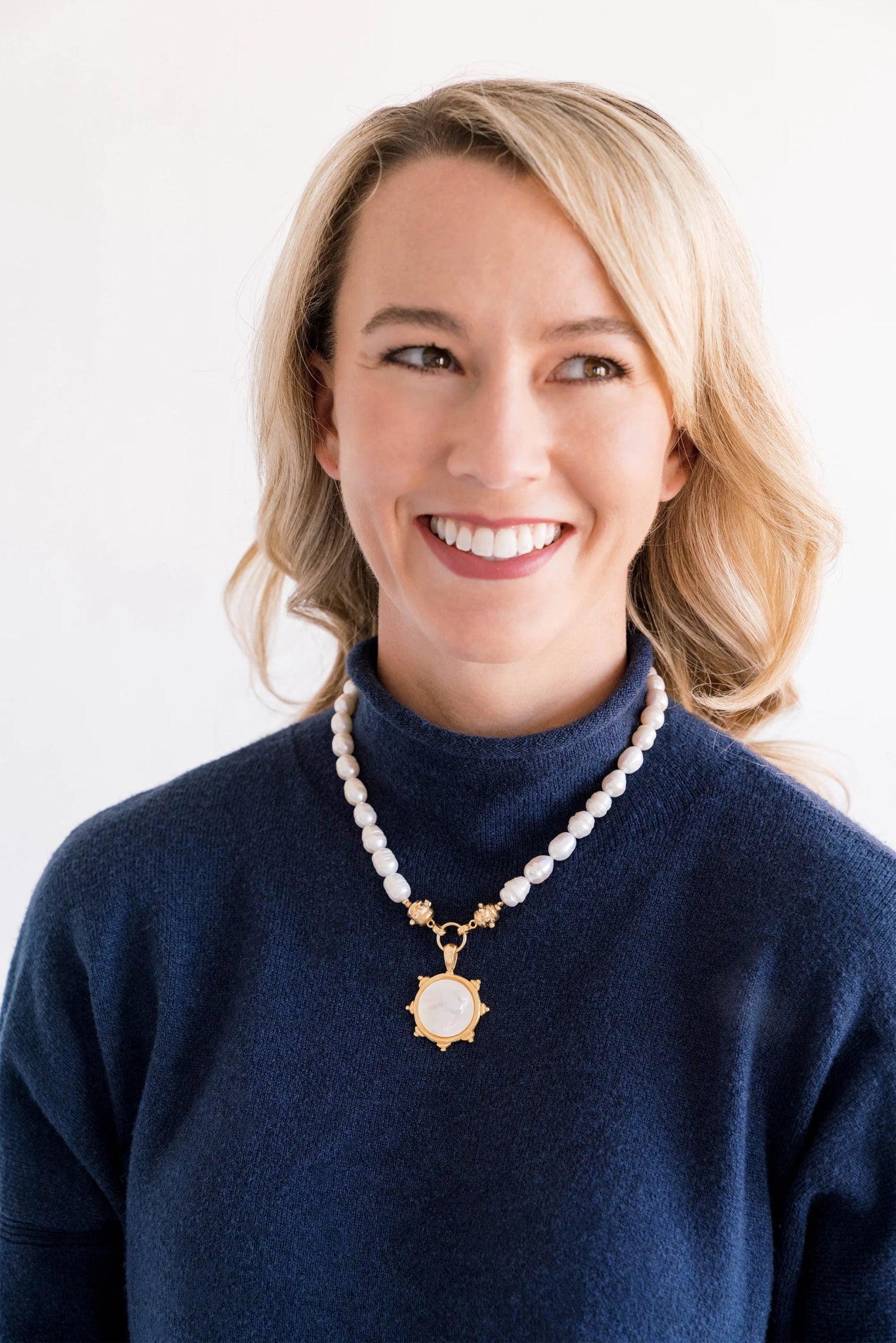 Mother of Pearl Florence Necklace - Ballyhoo Boutique and Gift