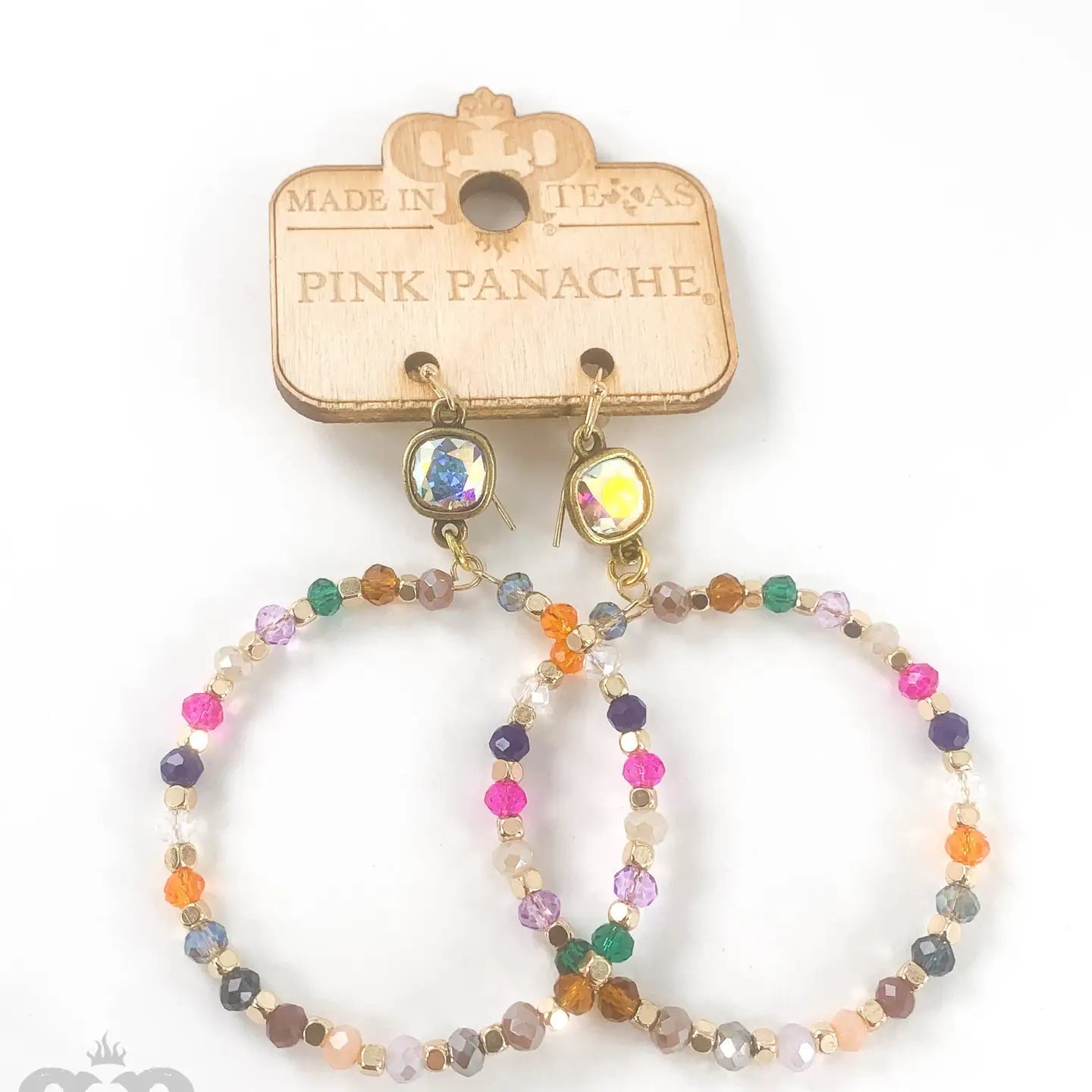 Multi Color Bead Earring - Ballyhoo Boutique and Gift