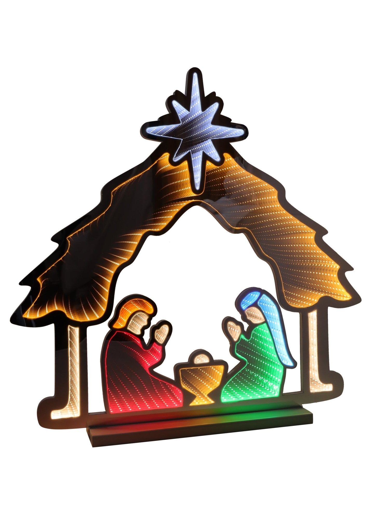Nativity Infinity Mirror - Ballyhoo Boutique and Gift