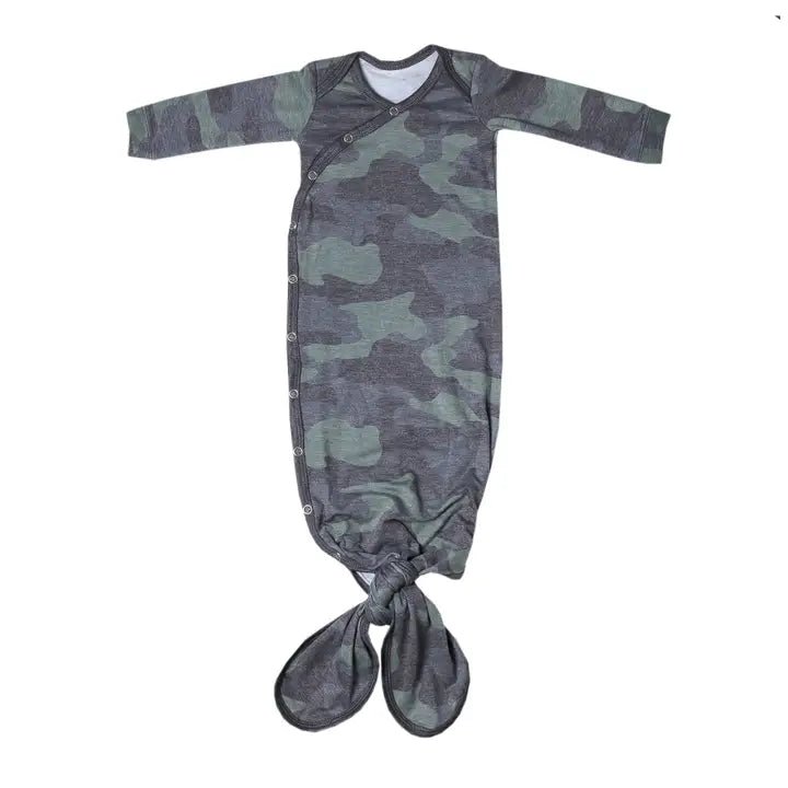 Newborn Knotted Gowns - Ballyhoo Boutique and Gift